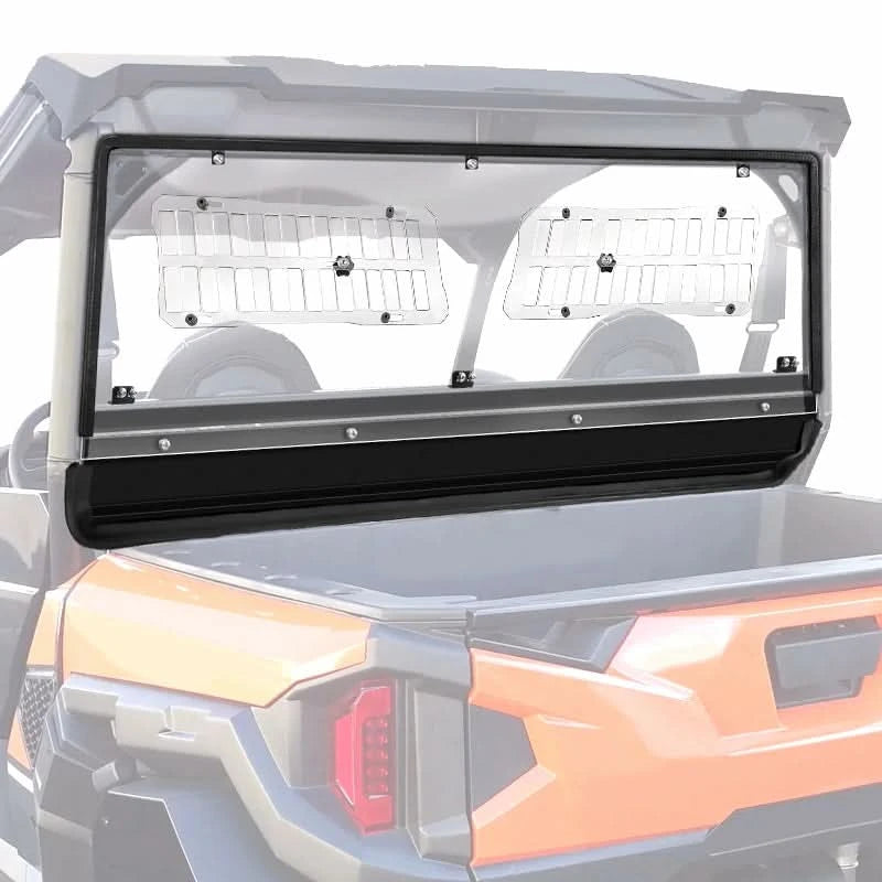 polaris general 1000 vented rear windshield show
