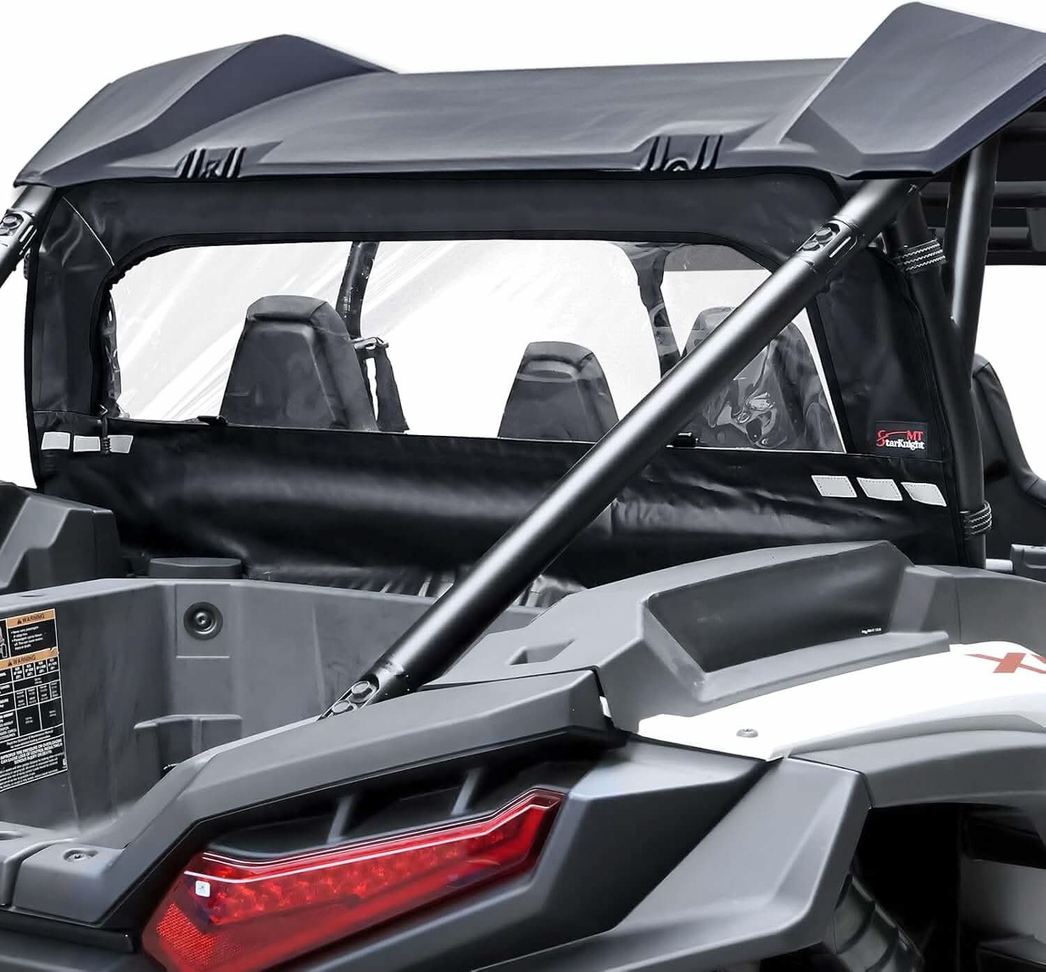thumbnail image 2 of Soft Rear Window Windshield Panel For Polaris RZR XP 1000 / Turbo / 4 1000 (2014-2023) - PVC 2 of 5