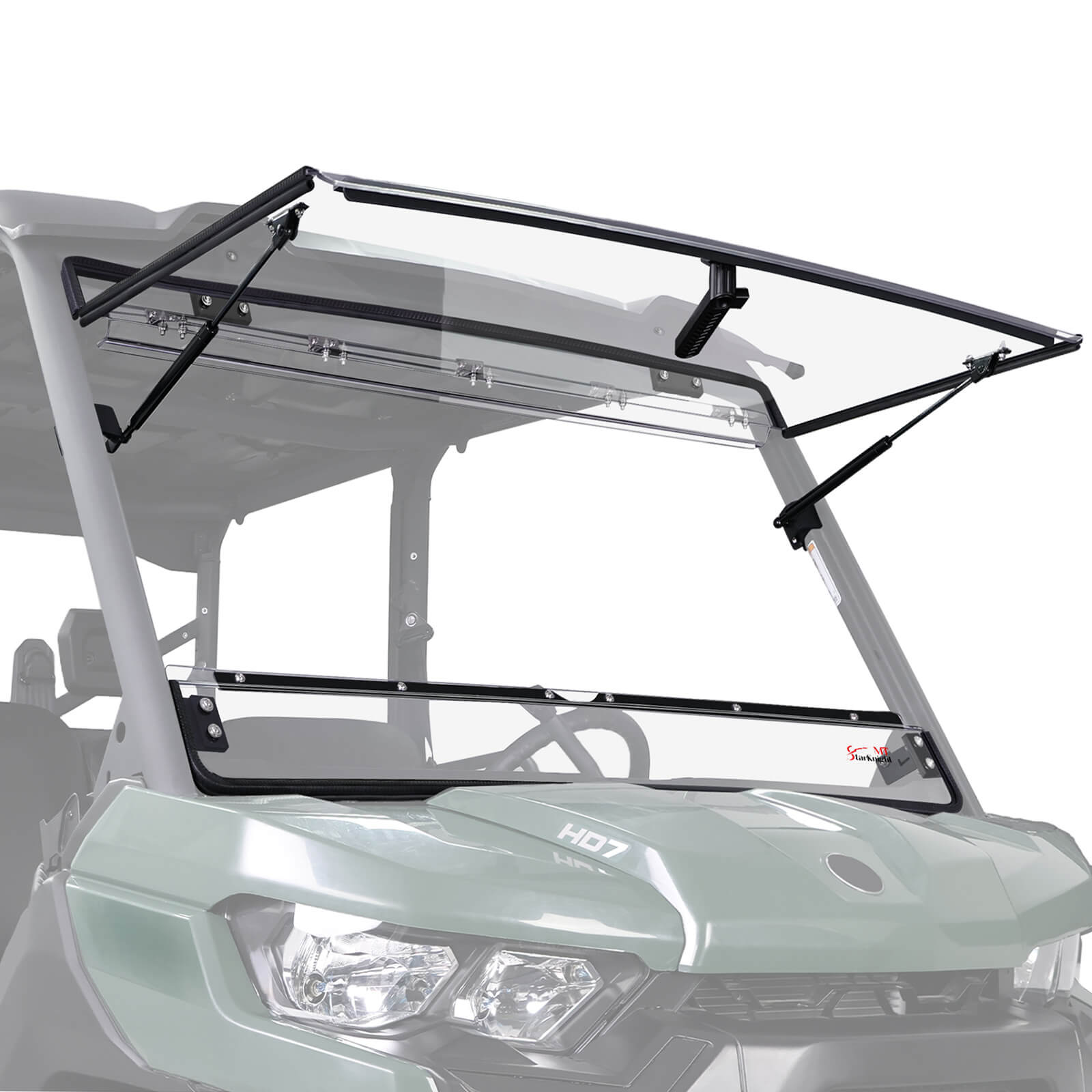 Can-Am Defender HD5/8/10/Max Flip-Up Windshield – StarknightMT