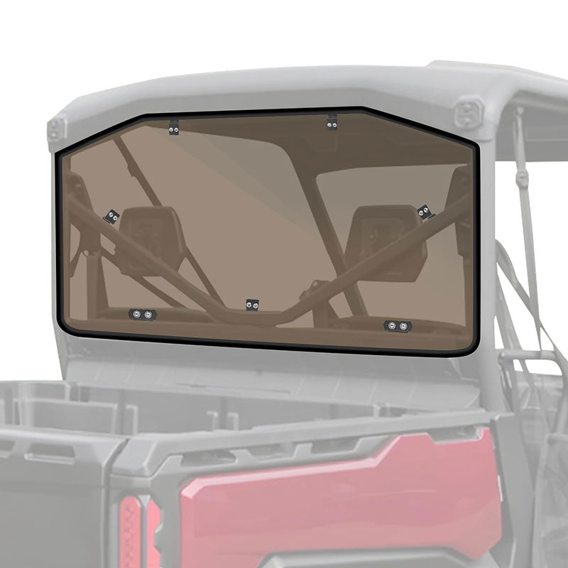 Can-am defender tint windshield show