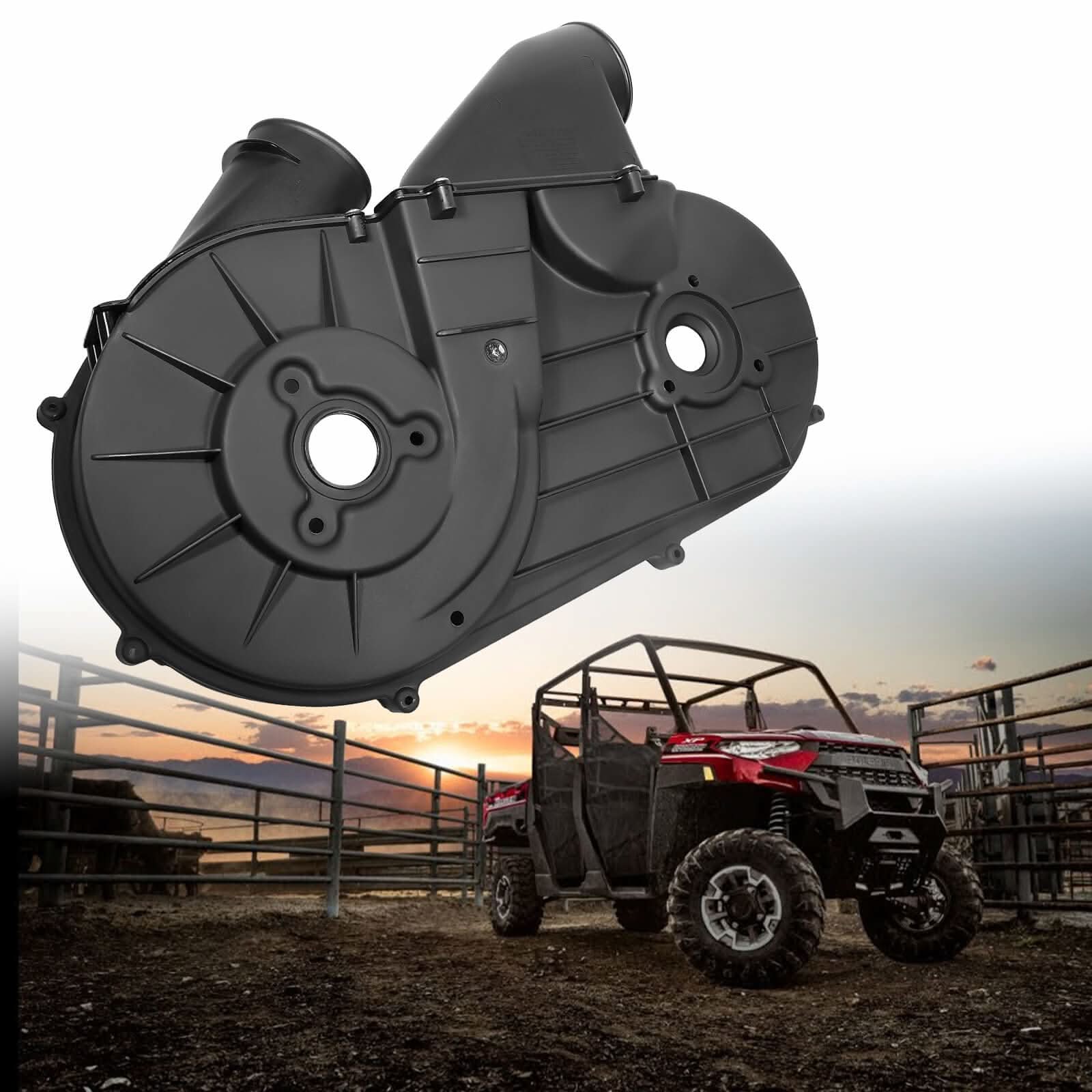 thumbnail image 2 of Inner Clutch Cover For Polaris RZR, Ranger, General – 2635158 – Fits 1000 & 900 Models (2014-2023) 2 of 2