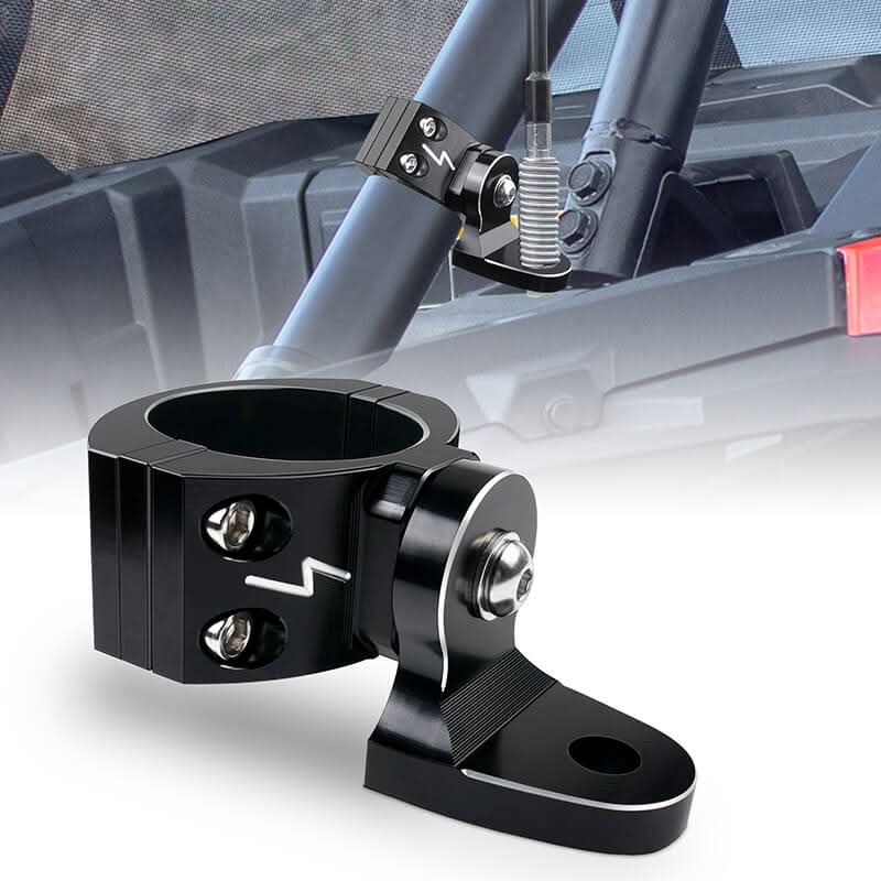 thumbnail image 2 of Aaiwa 2-Pack UTV/ATV Whip Light Mount Brackets – Fits 1.75 To 2 Inch Roll Bars & Cages 2 of 5