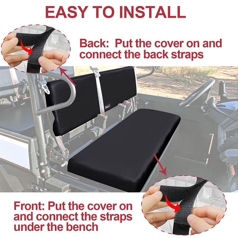 easy to install the seat cover