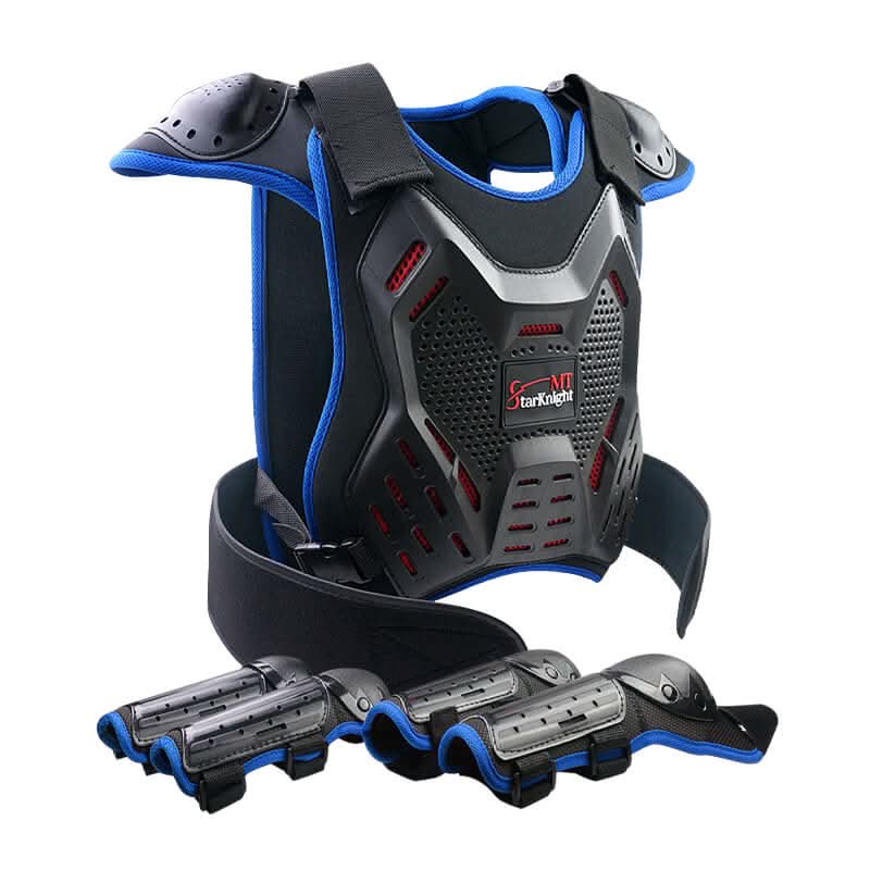 Kids Dirt Bike Gear - Full Body Protection With Chest Protector & Pads