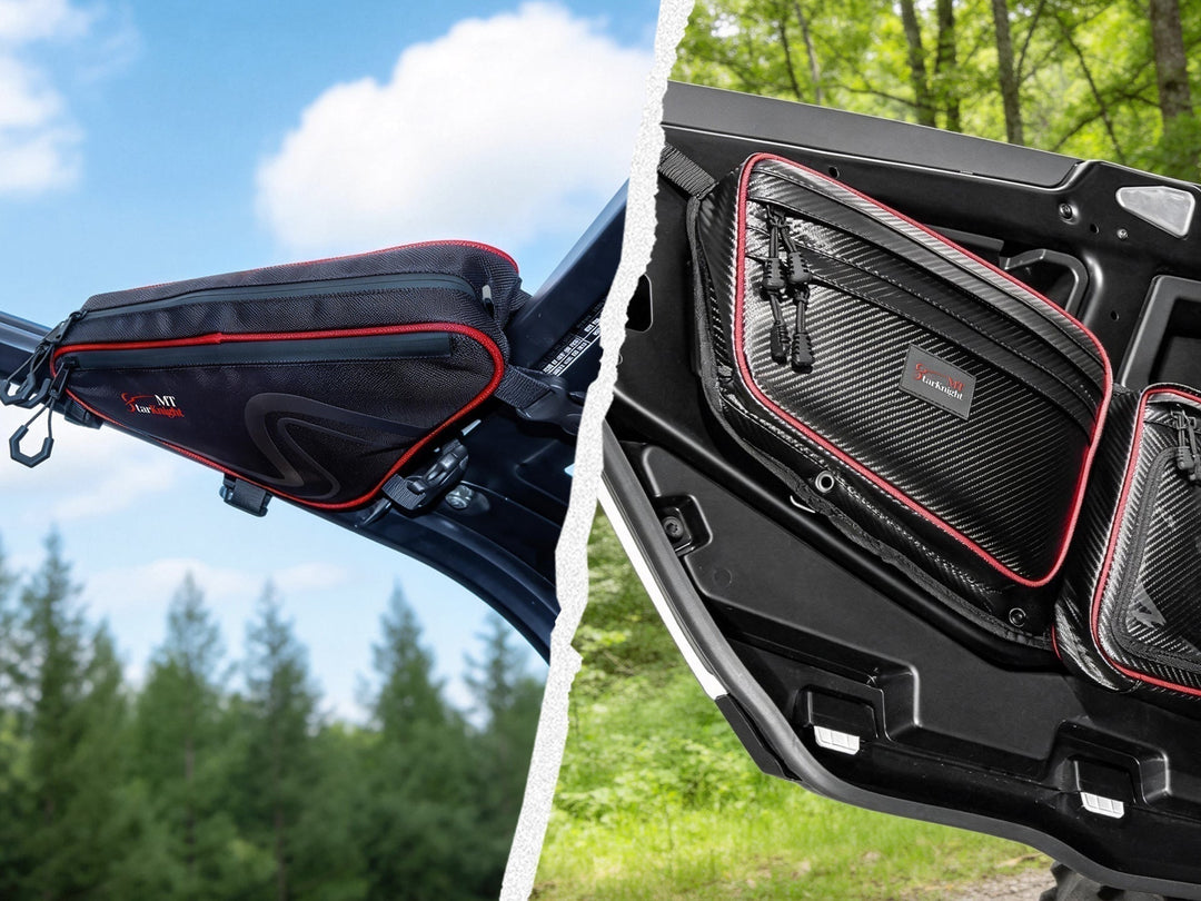 Door Bags vs Overhead Bags
