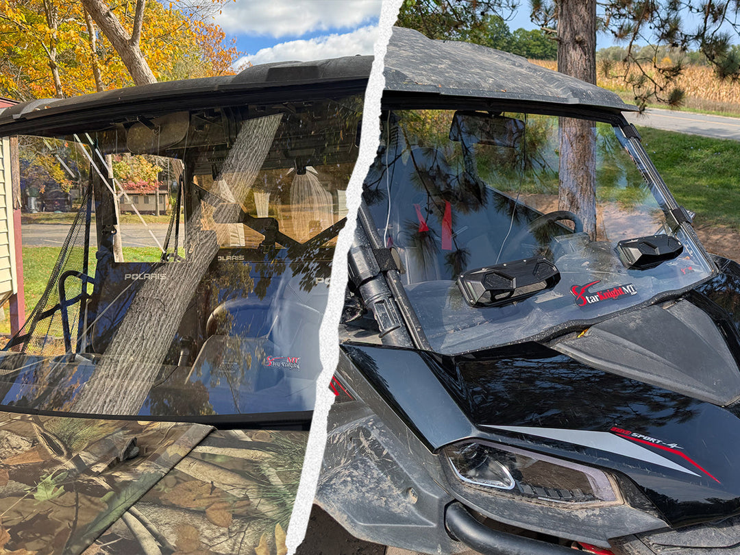 Full vs Vented Windshield