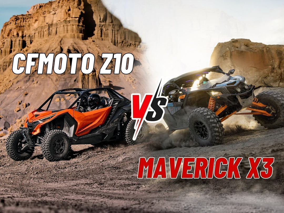CFMOTO ZForce Z10 vs. Can-Am Maverick X3 DS