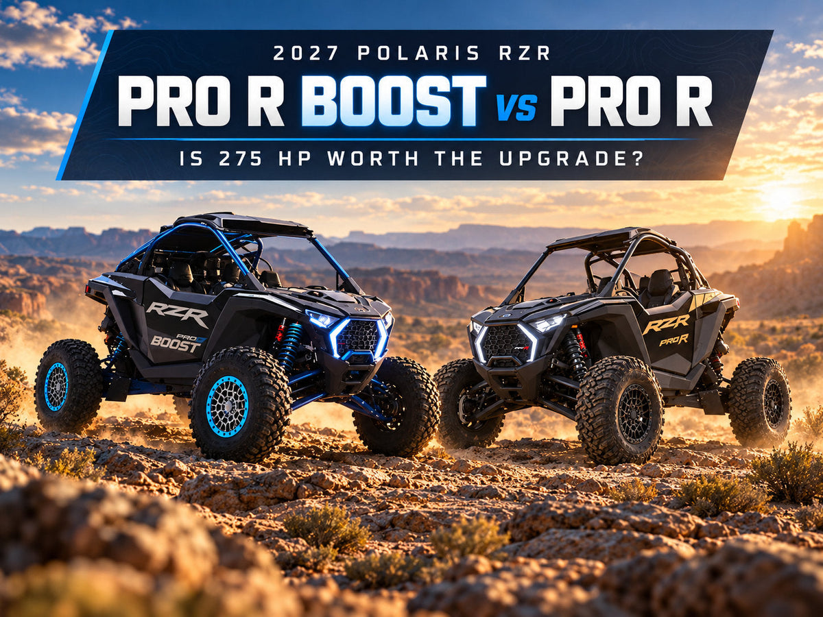 2027 RZR Pro R Boost vs Pro R: Is 275 HP Worth It?