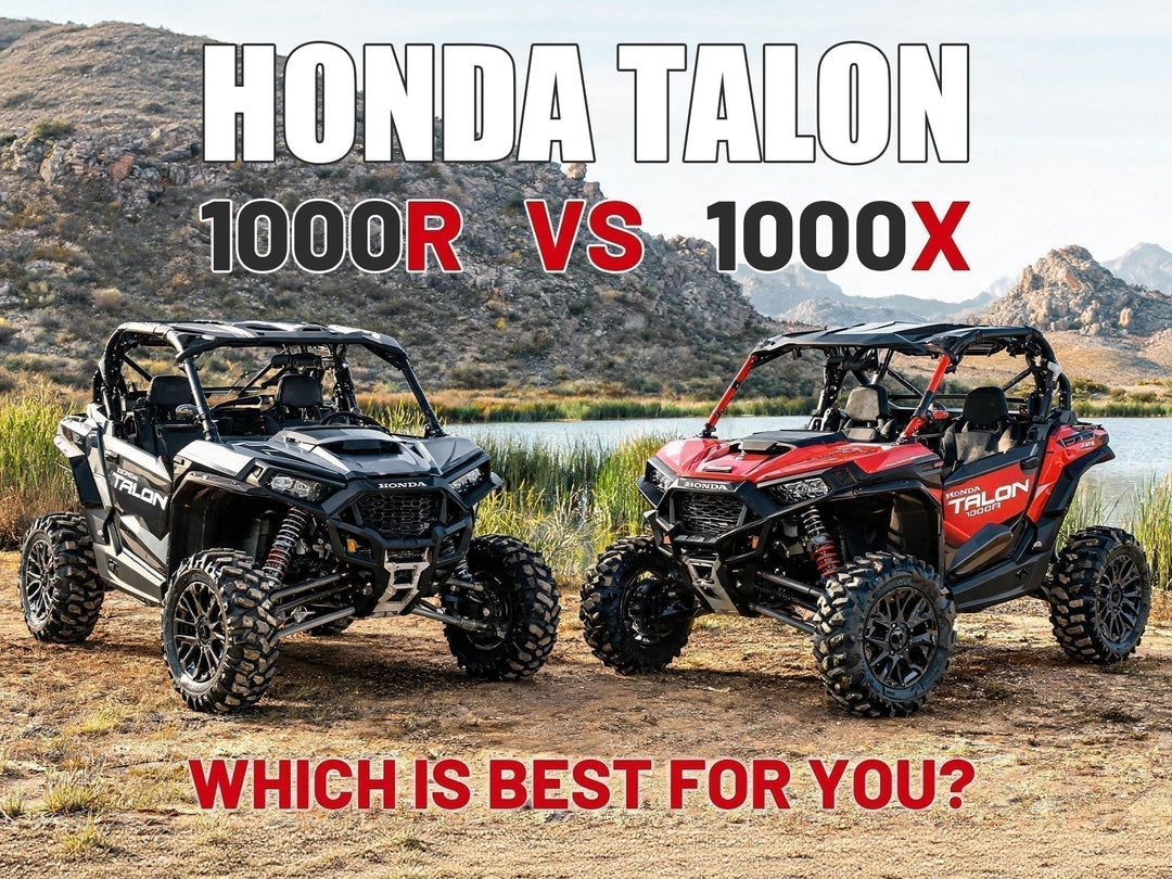 Honda Talon 1000R vs Talon 1000X