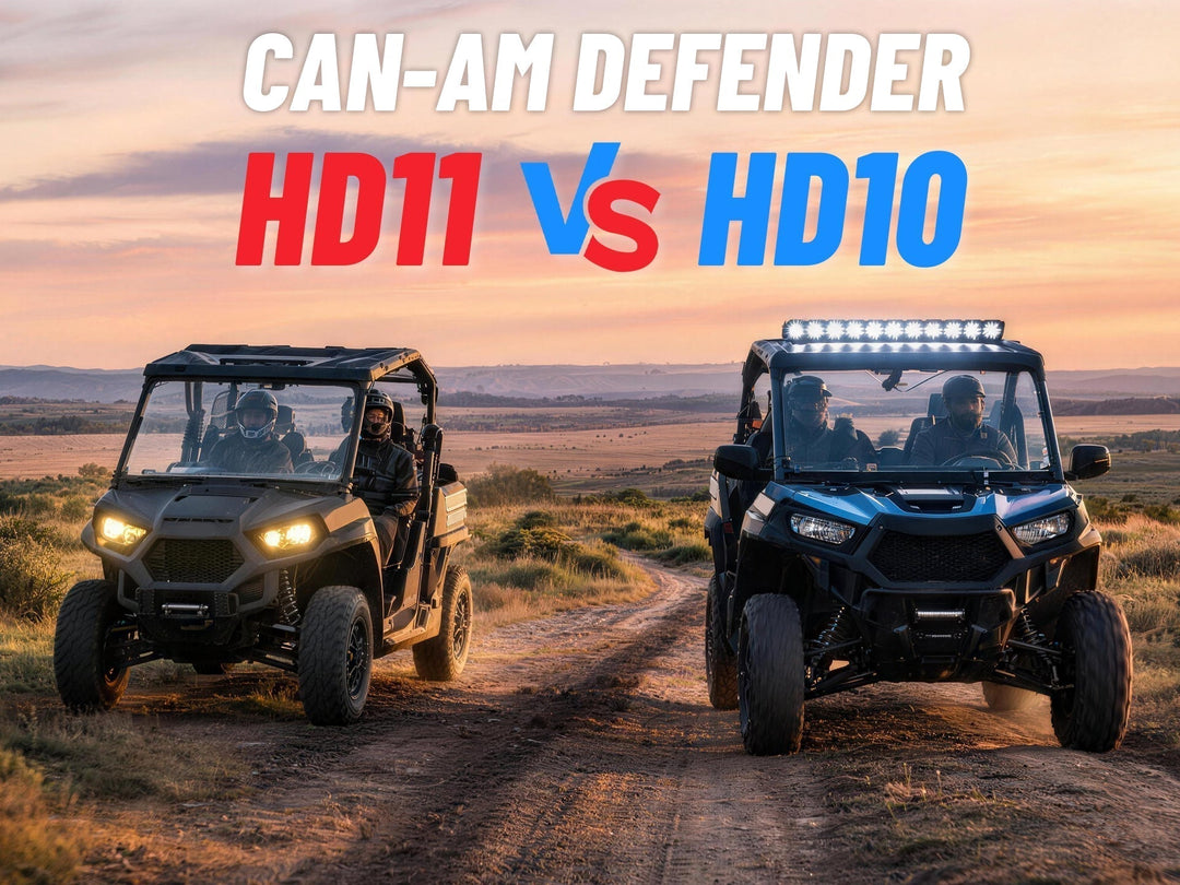 Can-Am Defender HD11 vs HD10