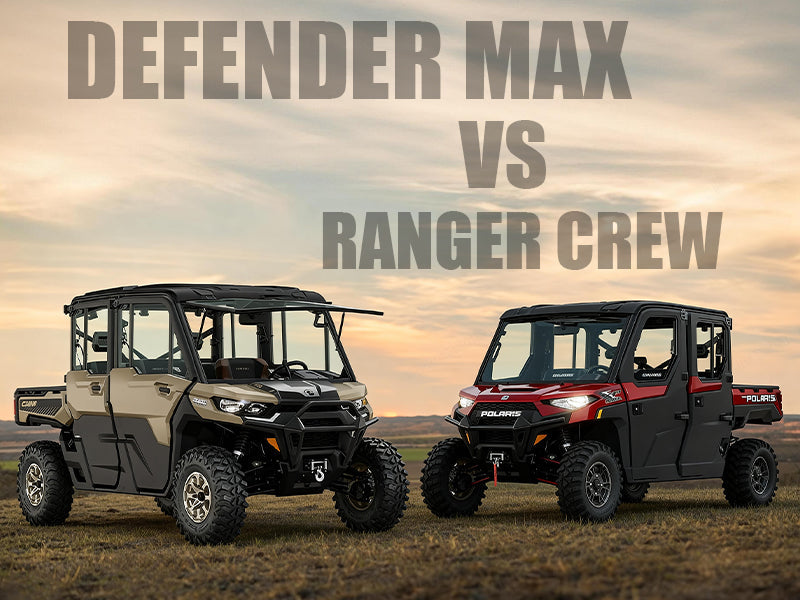 Can-Am Defender MAX vs Polaris Ranger Crew