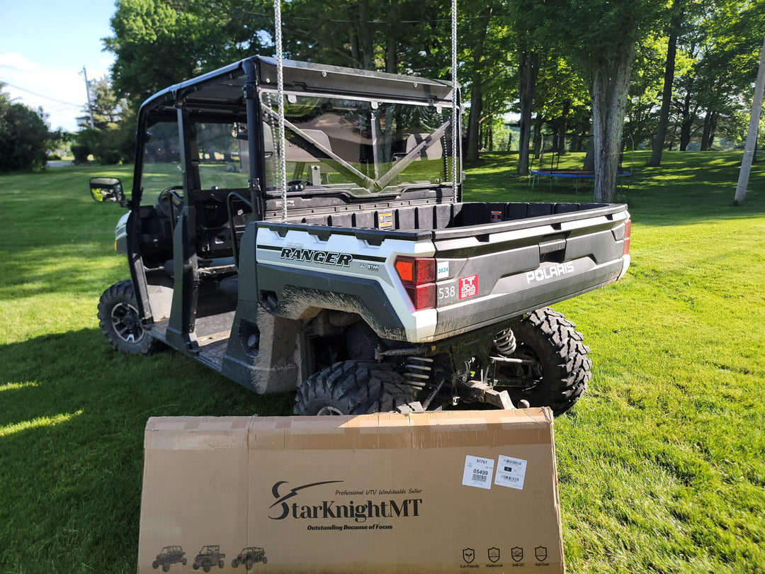 Ranger 1000 with StarknightMT rear windshield