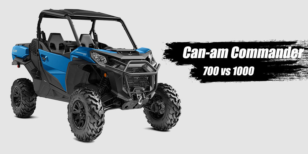 Can-am commander 700 vs1000