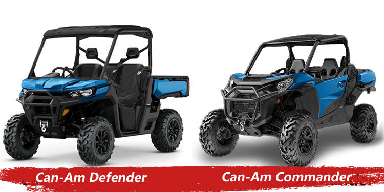 Can-am defender vs commander