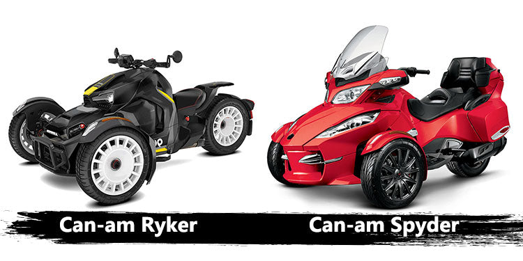 Can-am ryker vs spyder