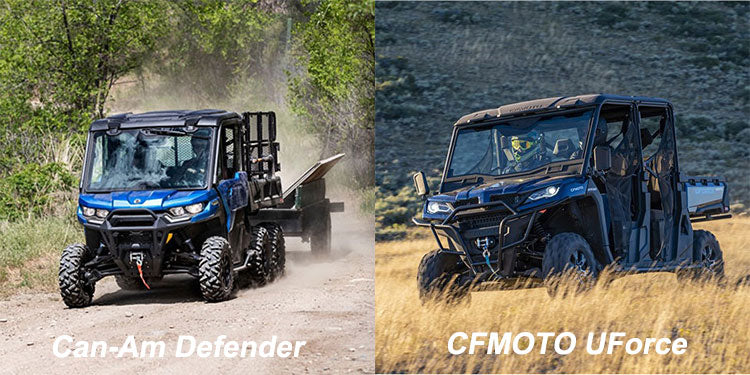 Can-am defender vs cfmoto uforce