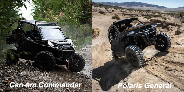 Can-am commander vs polaris general