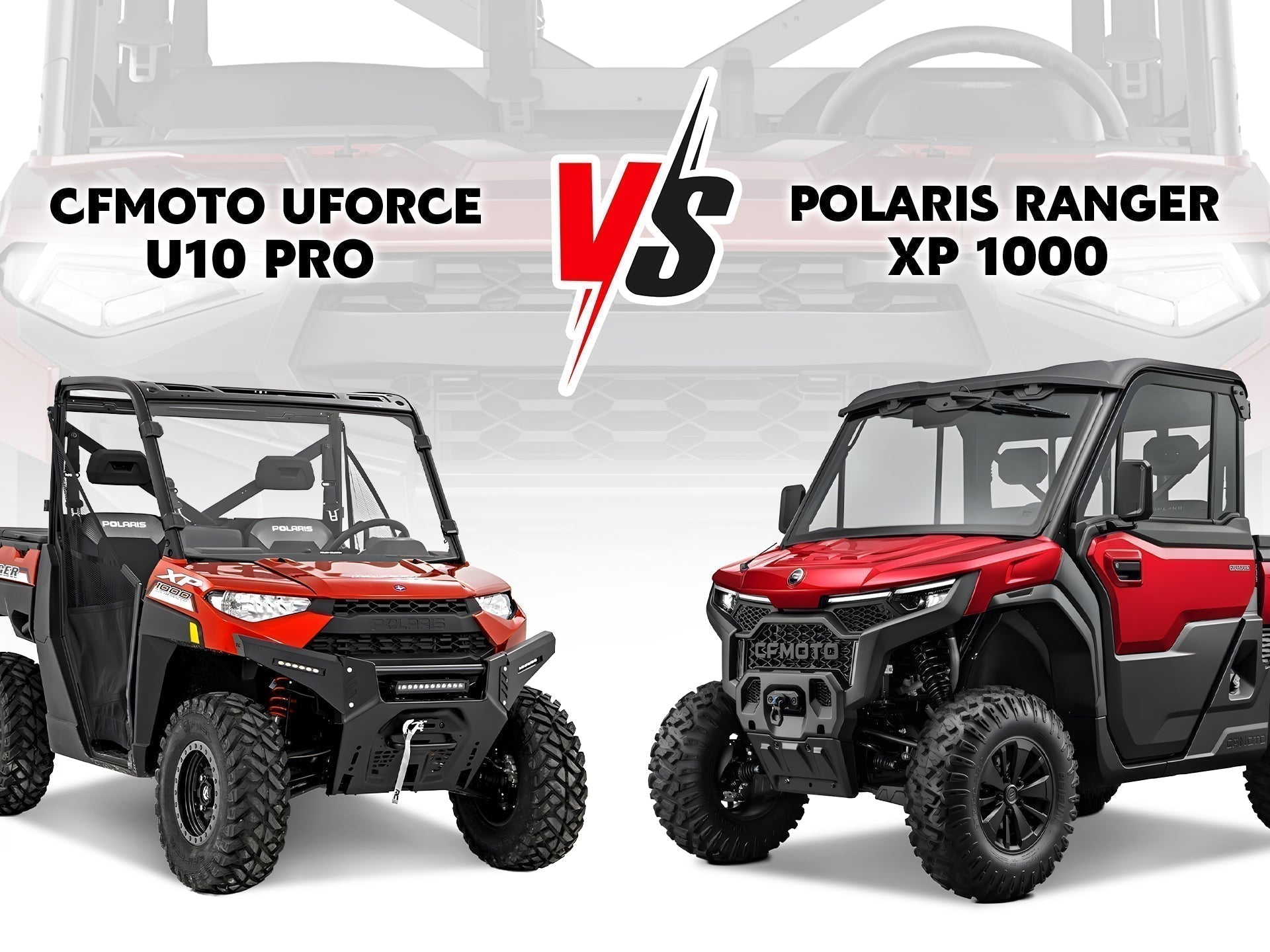 CFMOTO UForce U10 Pro vs Polaris Ranger XP 1000