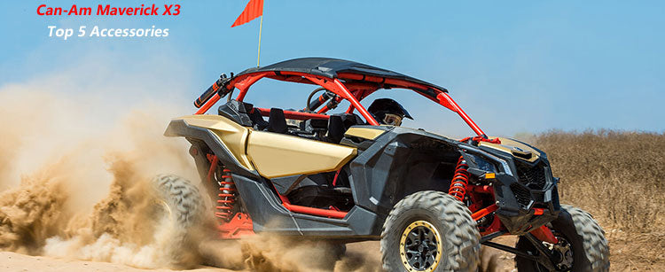 5 accessories for Can-am maverick x3