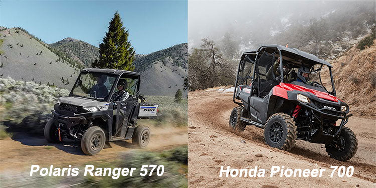 Polaris ranger570 vs Honda pioneer 700