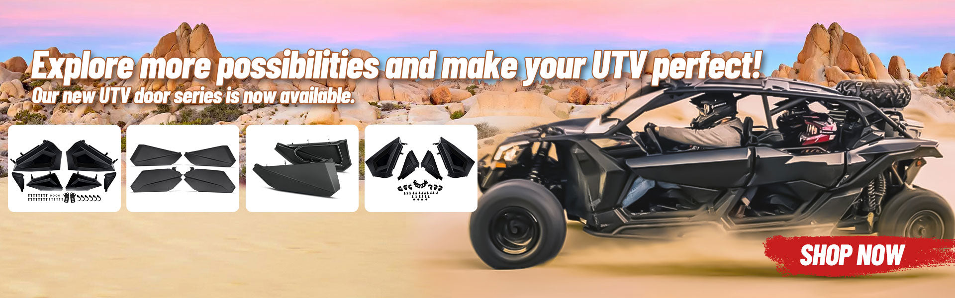 UTV lower door panels