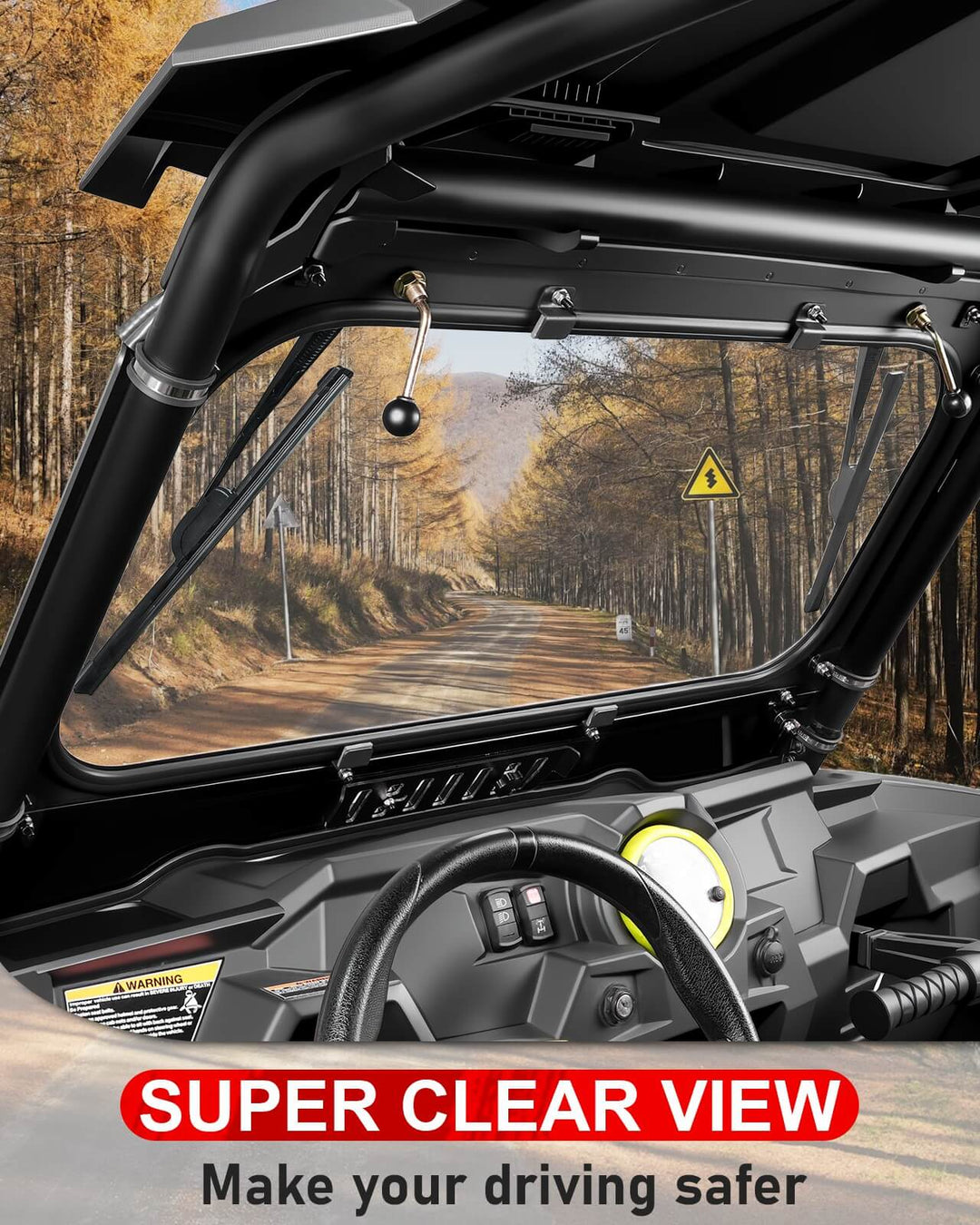 RZR XP 4 1000 Glass windshield super clear view 