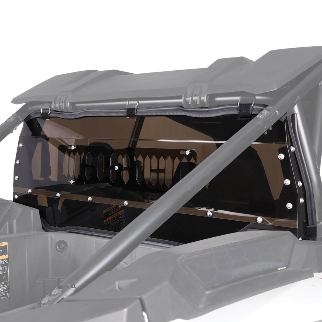 StarknightMT 2024+ Polaris RZR XP 1000/XP 4 Rear Tinted Windshield With Vent