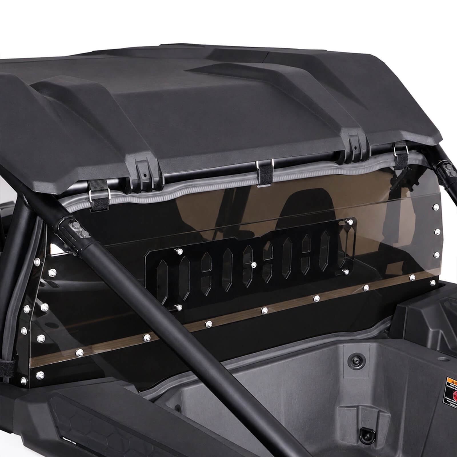 2024+ Polaris RZR XP 1000 Rear Tinted Windshield With Vent