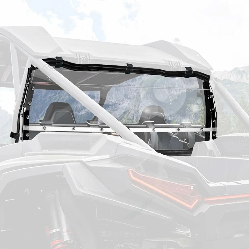 2024-2025 Polaris RZR XP 1000/4 Rear Clear Windshield – StarknightMT