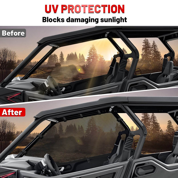 Comparison of zforce 950 sport 4 with and without UV protection