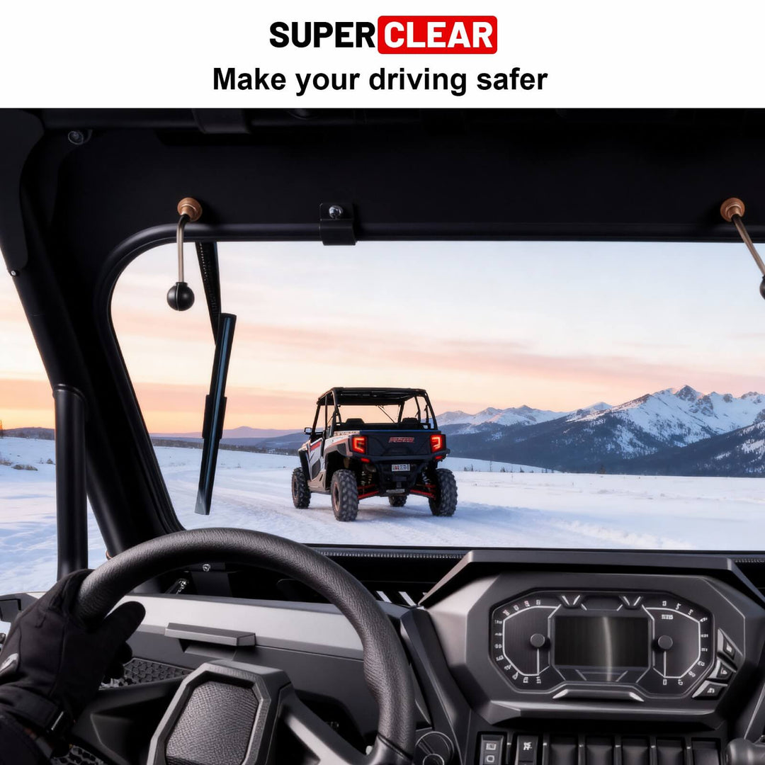 2024+ RZR XP 1000 Glass Windshield Clear View