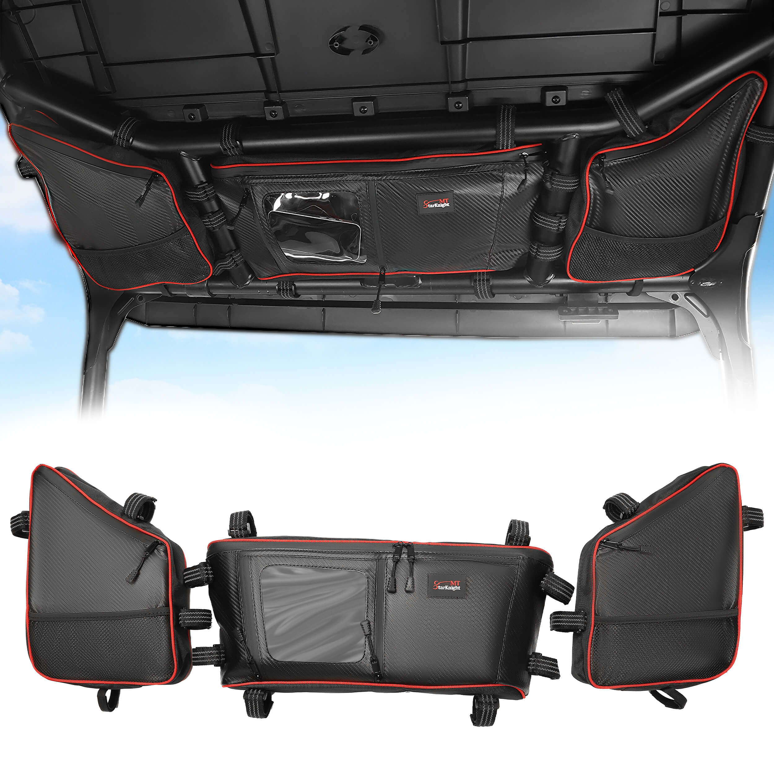 Starknightmt 2024 RZR xp 1000 overhead roof bag