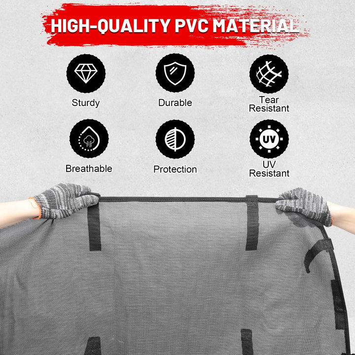 2024 rzr xp soft window net High-quality PVC material with durability features 