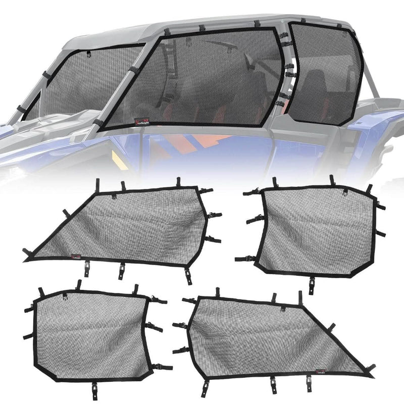StarknightMT 2024+rzr xp 4 1000 side window net 