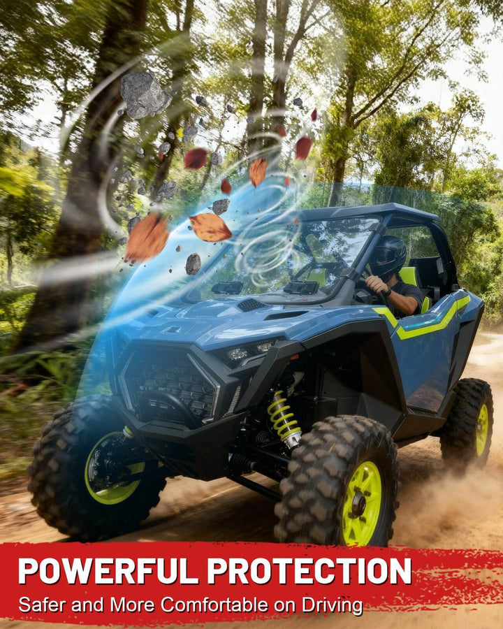 RZR PRO XP Vented windshield  Powerful protection