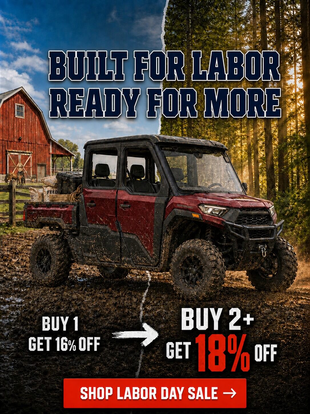 StarknightMT labor day sale mobile banner