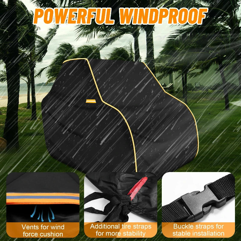 powerful windproof of 420D defender cover