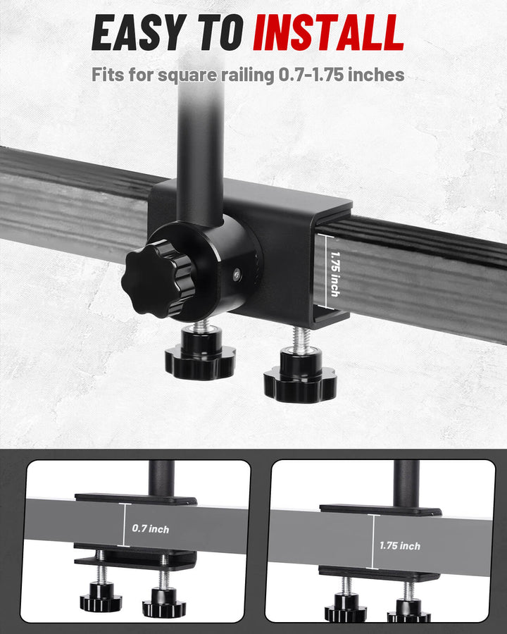 Easy to install Adjustable Boat Rear View Mirror 