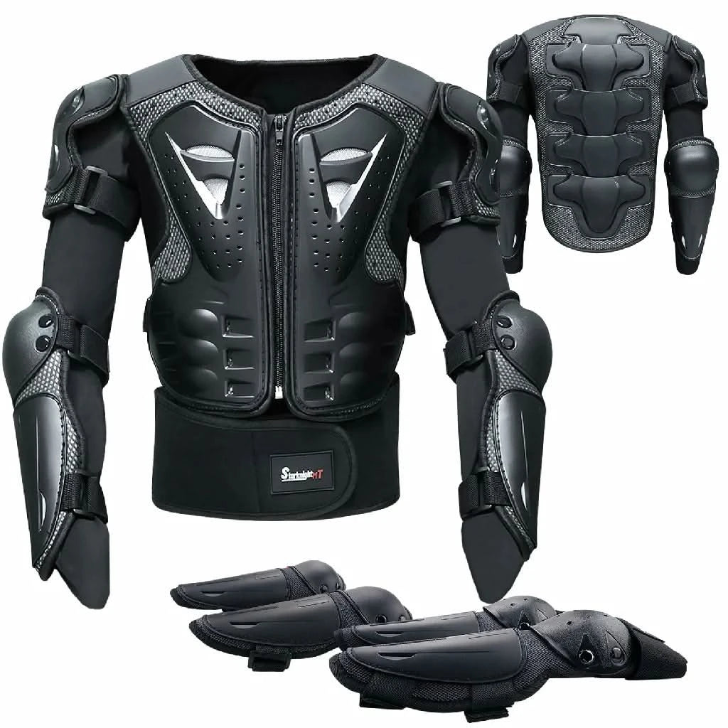 Motorcycle Armor for Kids Ultimate Ride Protection StarknightMT
