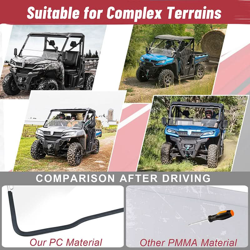 suitbale for complex terrains