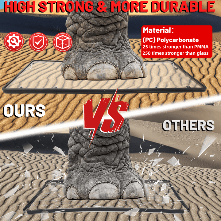 StarknightMT UFORCE 600 Vent Rear Windshield strong &amp; durable