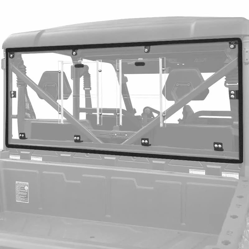 rear vented windshield for cfmoto uforce 1000