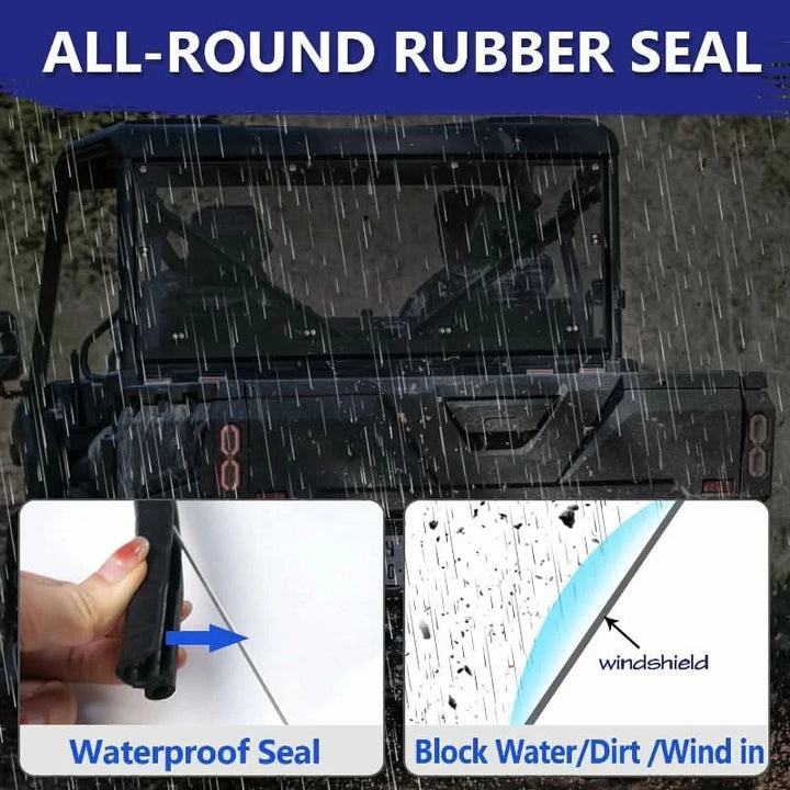 rubber seal for the CFMOTO UForce 1000 windshield