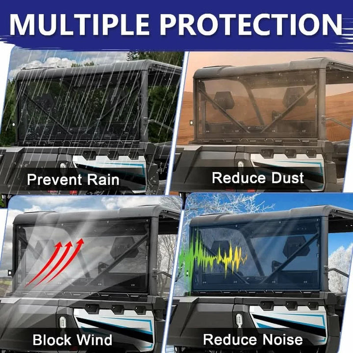 multiple protection of the CFMOTO UForce 1000 windshield
