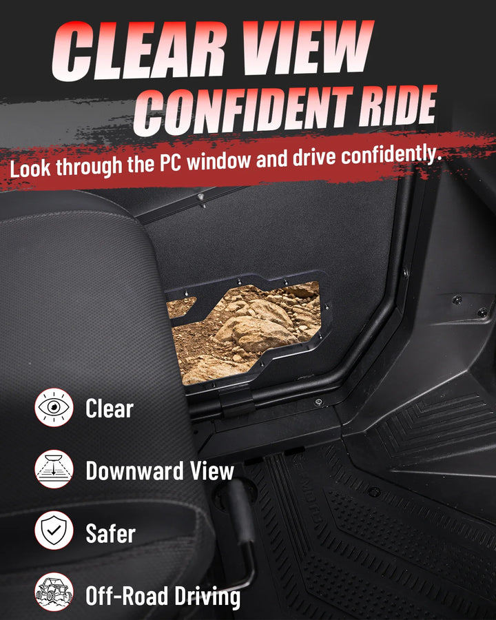 StarknightMT CFMOTO UForce 1000 XL Aluminum Lower Door  Details