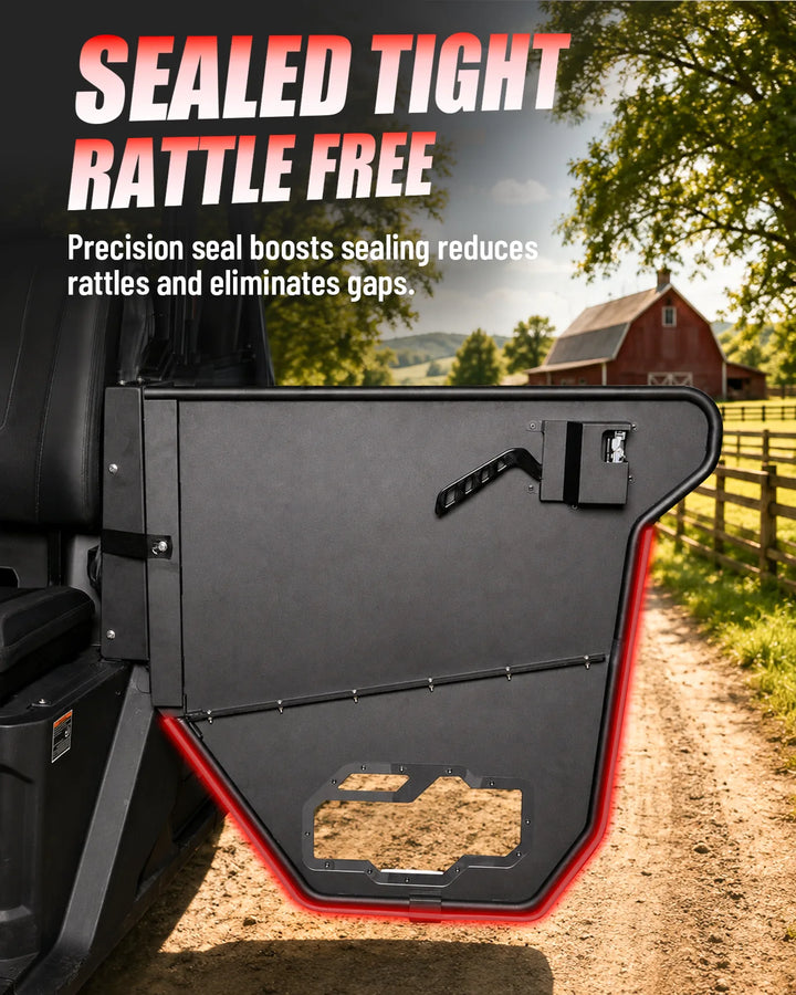 StarknightMT CFMOTO UForce 1000 XL Aluminum Lower Door Sealed Tight