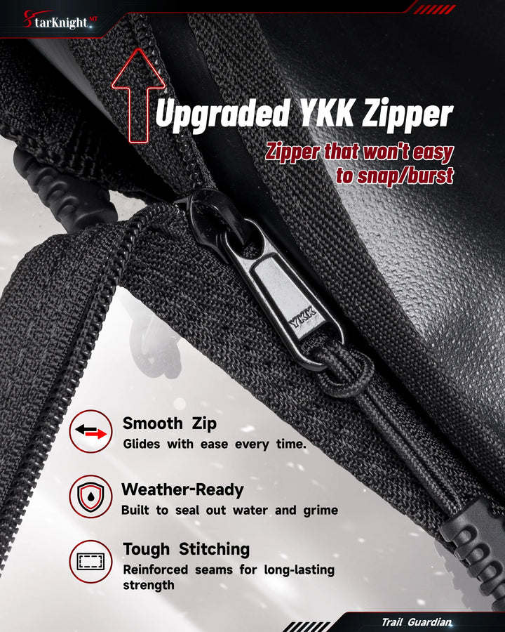 CFMOTO UForce 1000 Soft Upper Doors  YKK zipper