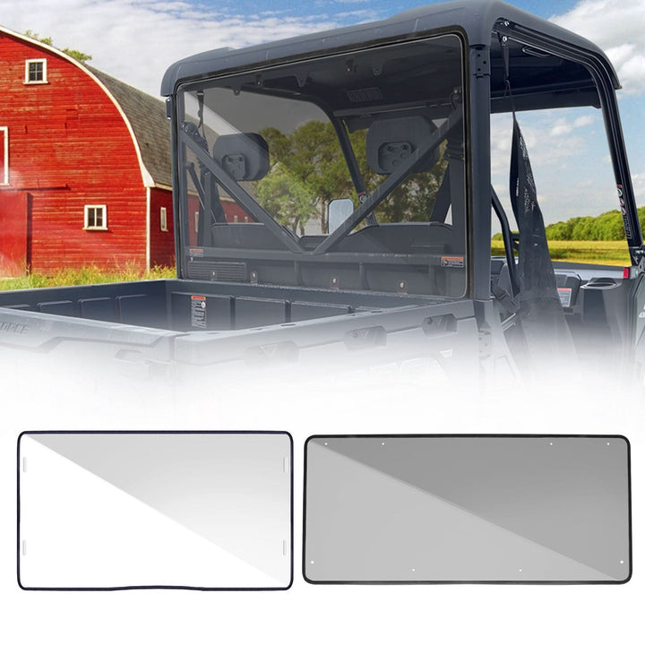 StarknightMT CFMOTO UForce 600  Front &amp; Lightly-Tinted Rear Windshield