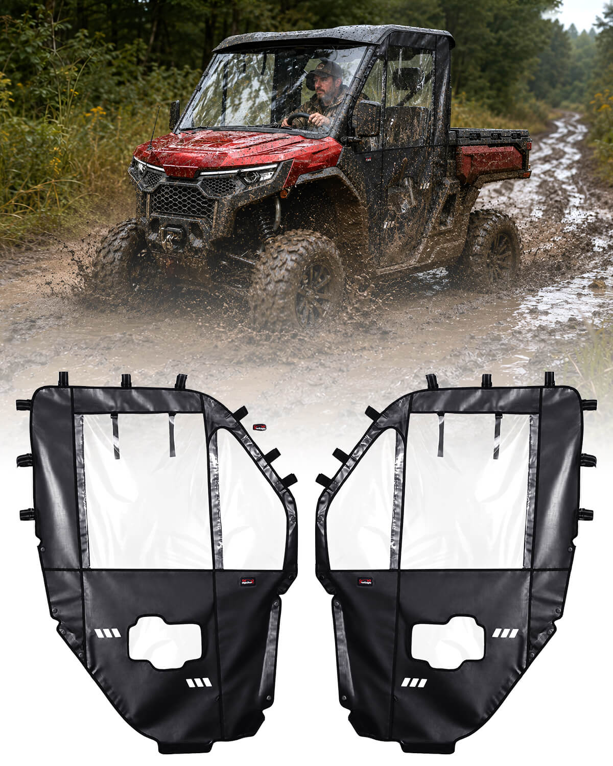 StarknightMT CFMOTO UForce U10 Pro Soft Cab Enclosure 