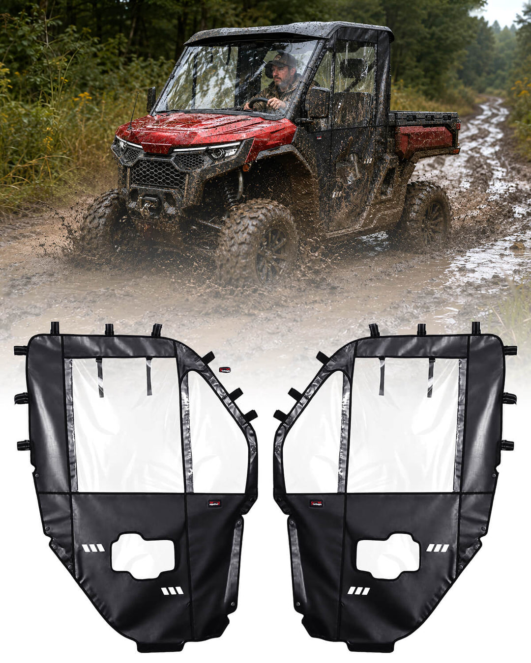 StarknightMT CFMOTO UForce U10 Pro Soft Cab Enclosure 